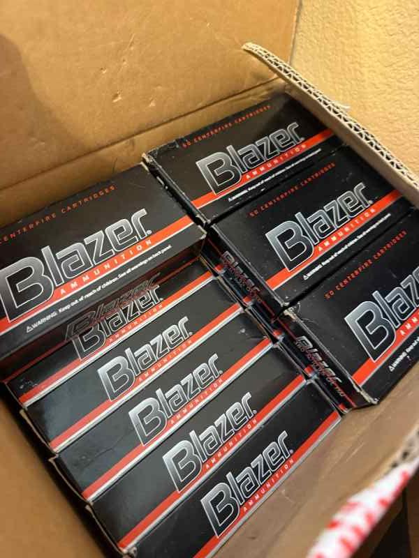 Blazer aluminum 380 auto ammo 900 rounds