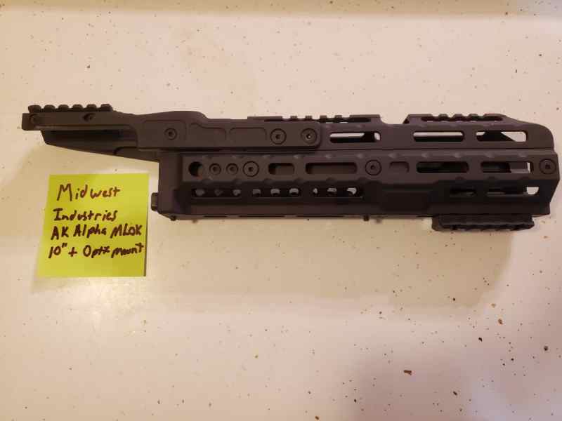 Midwest Industries MLOK Rail + others sale/trade 