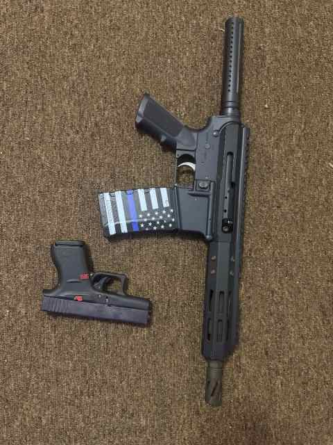 AR PISTOL AND GLOCK FOR SALE OR TRADE