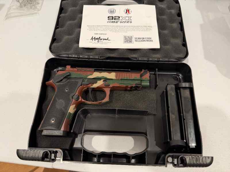 Beretta 92XI BDU camo