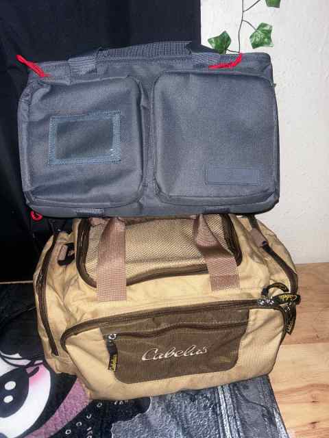 Range and fishing bag with a lot of extras 