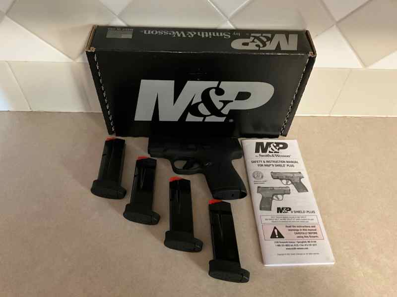 NEVER FIRED!!! S&amp;W M&amp;P SHIELD PLUS 