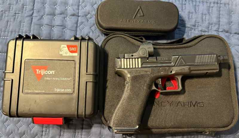 Agency G17 Trijicon SRO Treaded Barrel 