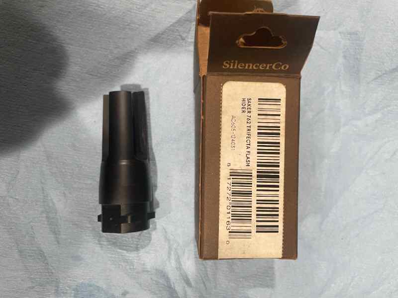 Silencer Co.  QD Trifecta  .30. 5/8x24 flash hider