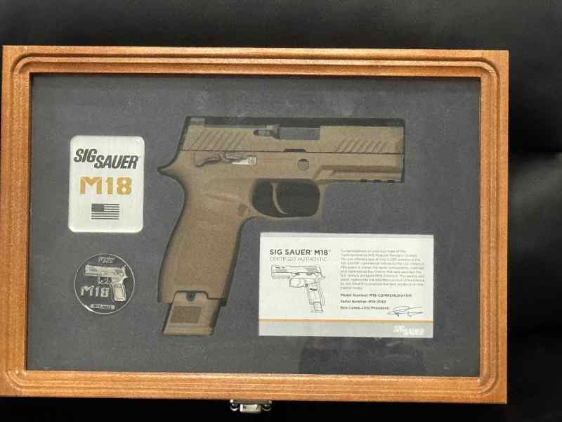 Brand New Sig M18 Commemorative 