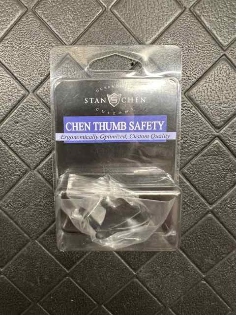 Stan Chen 1911 Thumb Safety - Blued - Short Length