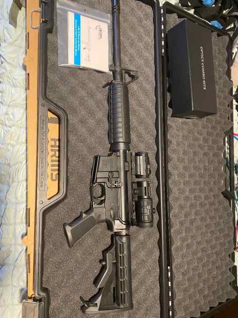 LIFE HAPPENS/RRA LAR15 M4 NIB/WITH RDS&amp;MAGNIFIER