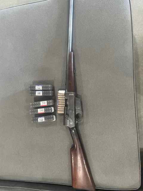Remington model 8 mfg 1909 in 30 rem with ammo